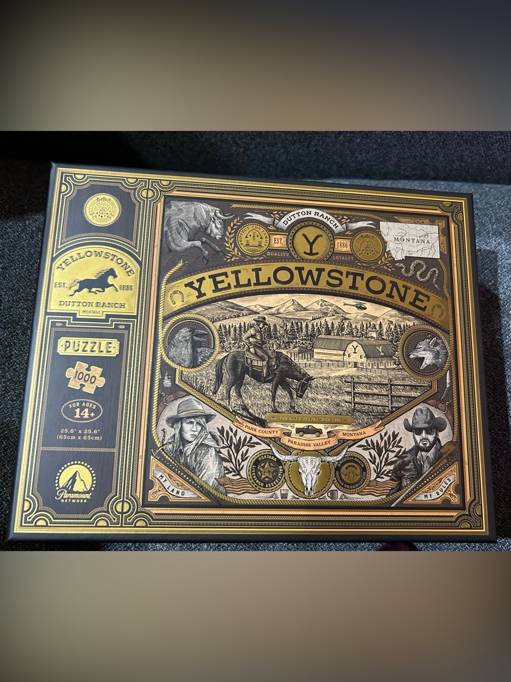Yellowstone 1000 piece puzzle